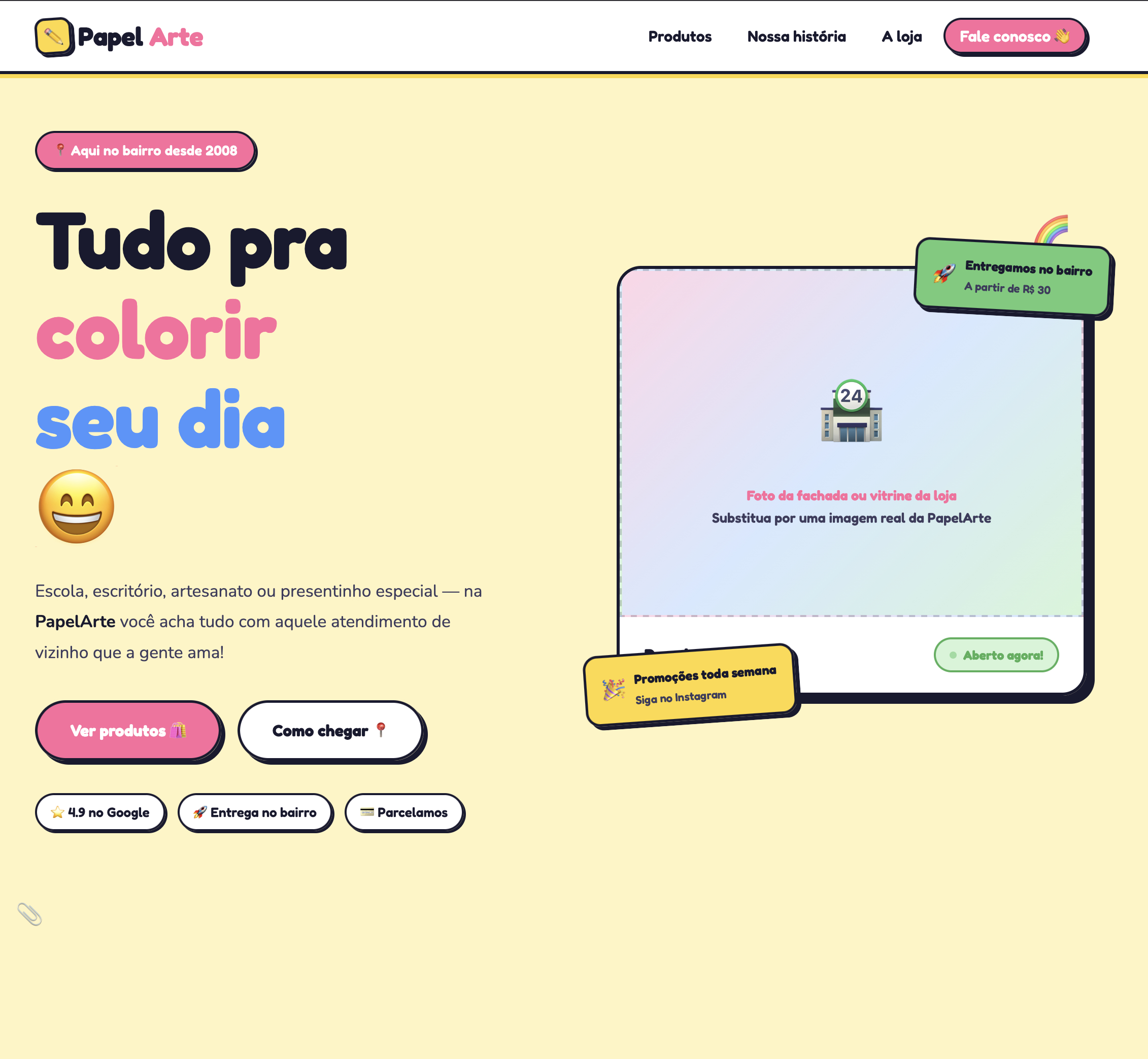LP Papelaria — PapelArte